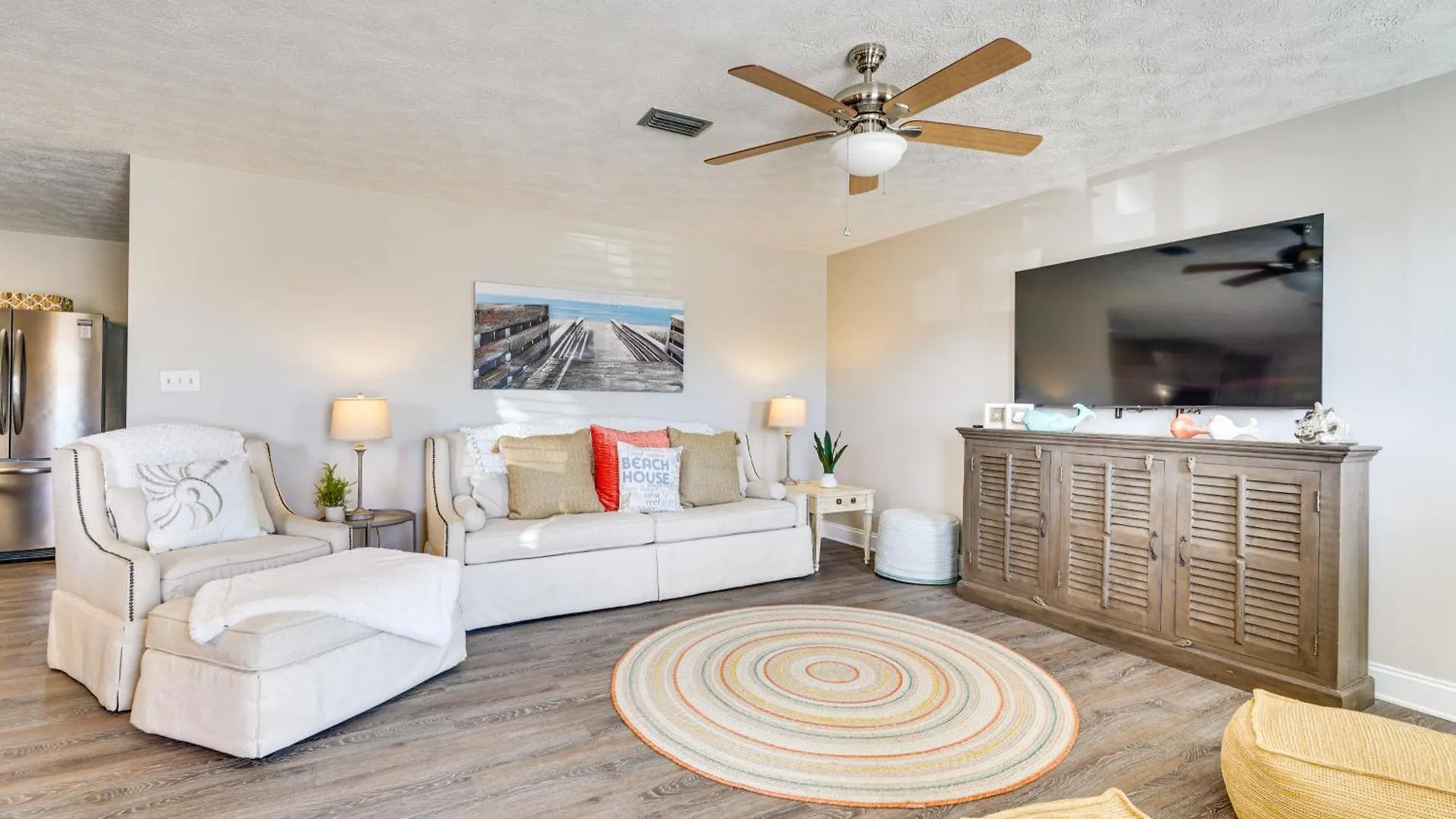Panama City Beach House With Patio, Walk To Ocean بيت للعطل